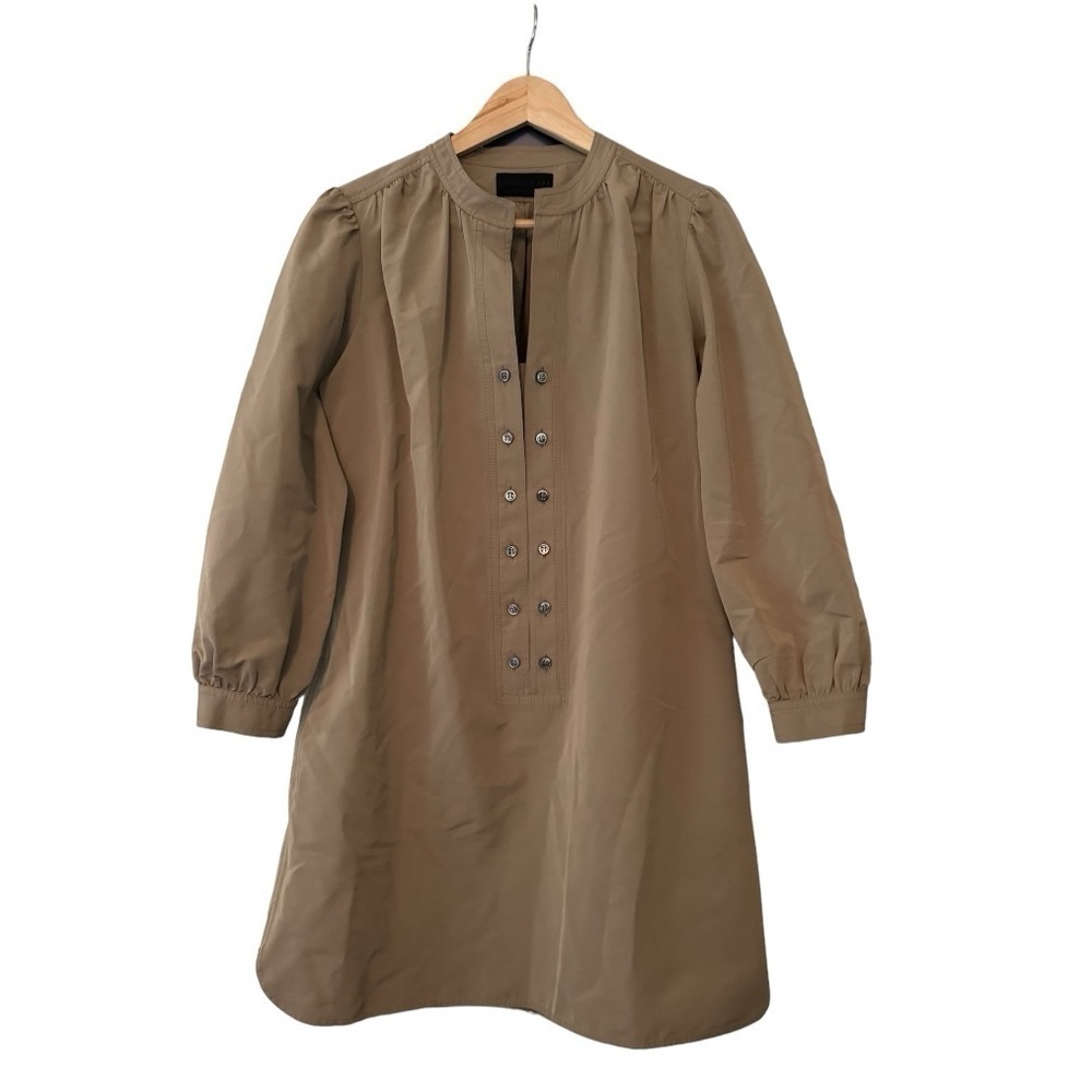 Vintage Derek Lam Dress, Khaki Tan, Size 10